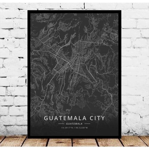 Guatemala City Poster