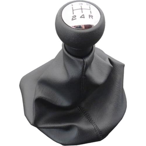 5 Speed Gear Stick Shift Knob handle And Fabric Gear Shift Knob For Citroen C2 C4 Picasso For Peugeot 206 306 307 308 3008