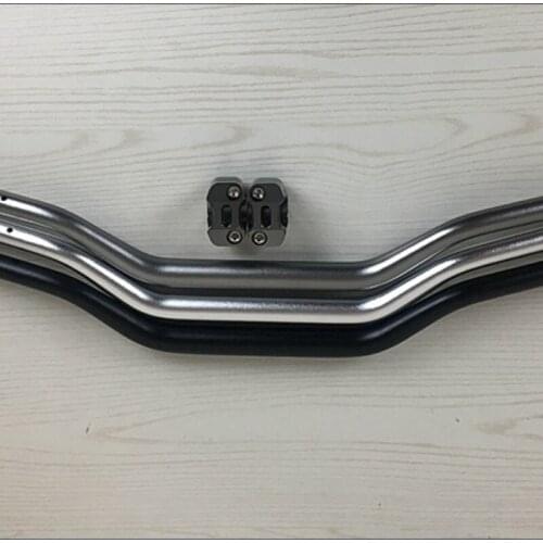 GN125 Retro Motorcycle Modified Aluminum Alloy Variable Diameter Handlebar