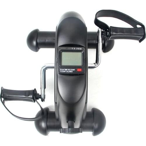 Mini Pedal Stepper Exercise Machine LCD Display Indoor Cycling Bike Stepper with Adjustable Resistance For Home Office Gym