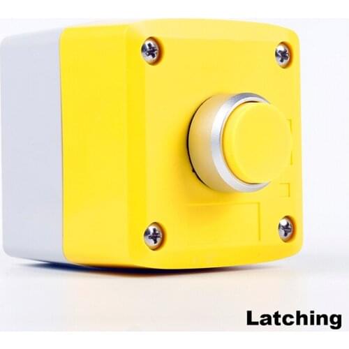 Extended button Latching button switch+button BOX GOB-1A-11HT IP65 Suitable for harsh environment