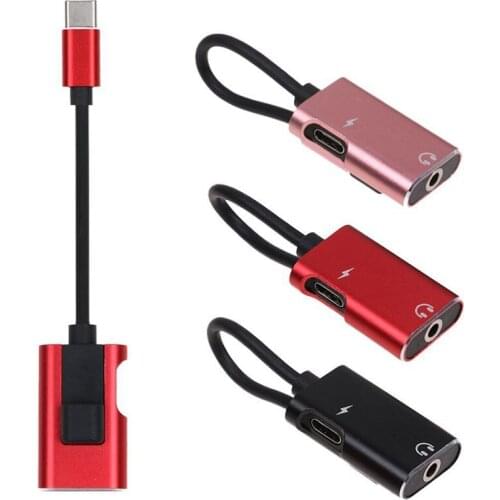 USB Type-C To 3.5mm Jack Audio Headphone Adapter Earphone Audio Converter NK-Shopping