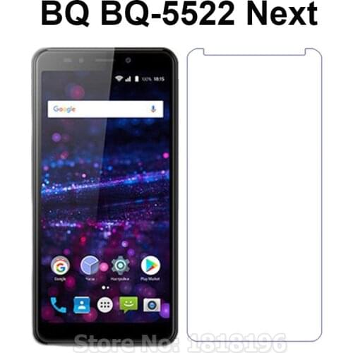 Tempered Glass for BQ BQ-5522 Next 5522 Protective Smartphone Cover Front Film Screen Protector for BQ BQ-5522 Next Case Glass