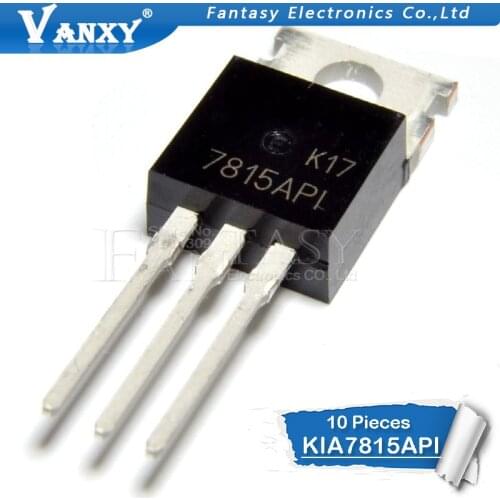 10pcs KIA7815API TO-220F KIA7815A TO220F 7815A TO-220 KIA7815API-U/P KIA7815 new original