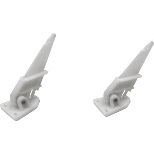 2 PCS 80mp/h Plastic Marine Speedometer Gauge Pitot Pickup for Boat Speed Pick Up Tube Without Drilling New Holes