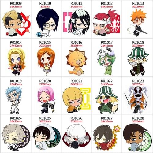 30pcs/lot Cartoon character Resin Flat Back for Hair Bows Planar Crafts for DIY Decoration