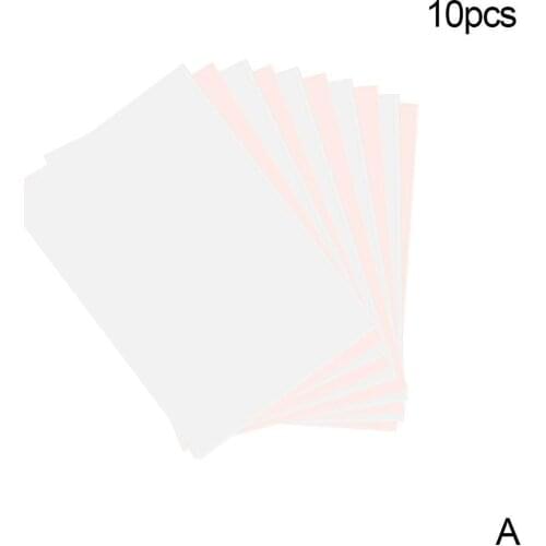 50/20/10PCS T-Shirt A4 Transfer Paper Iron On Heat For T- Inkjet Shirts Supplies Fabrics Office Press Printing Light Paper W9K9