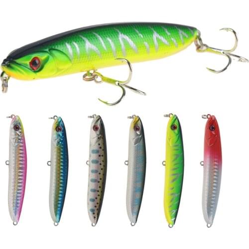 9cm/18g Sinking Wobbler Allwater Fishing Lure Long Shot Hard Artificial Bait Sharp Hooks Crankbait Stick Pencil Pesca