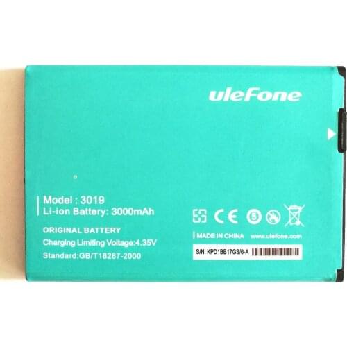 100% New 3000mAh Ulefone Be Pro Replacement Battery For Ulefone Be Pro 2 Pro2 / Ulefone L55 Batteries Accumulator