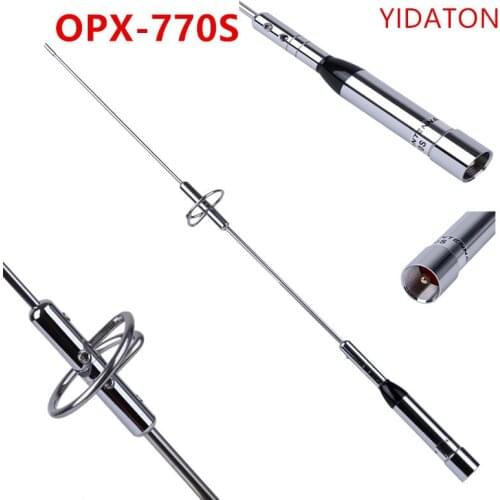 OPX-770S UHF Dual Band 144/430 MHz Mobile Car Radio Antenna for Motorola for YAESU for KENWOOD 2 way Radio Walkie Talkie Antenaa