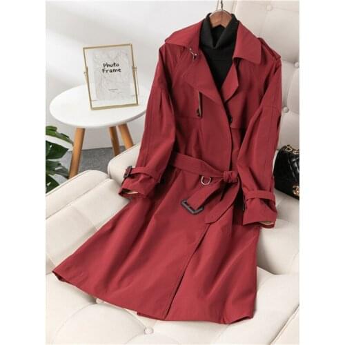 Guesod Women's Trench Coats
