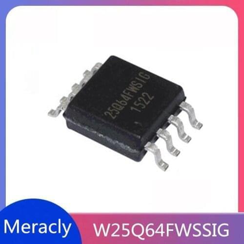 Meracly 5-10 piezas W25Q64FWSSIG W25Q64JVSSIQ W25Q64FVSSIG SOP8 nuevo original en Stock Memory chip