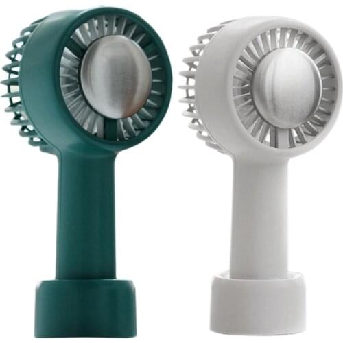 Portable Mini Ice Hockey Fan 3 Speed Adjustable Fans USB Rechargeable Handheld Mini Fan for Outdoor