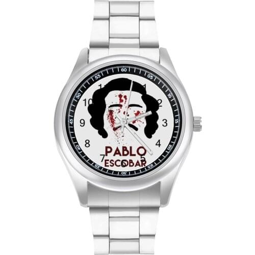Pablo Escobar Quartz Watch Gym Classy Wrist Watch Stainless Design Buy Men Wristwatch