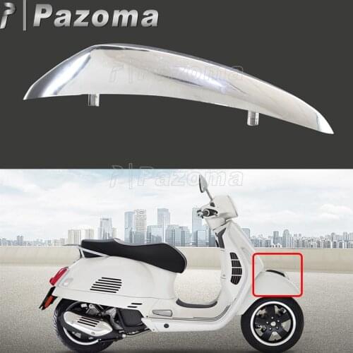 New Motorcycle Scooter Front Fender Crest Mudguard Decoration For Vespa GTS 125 250 cc Vespa S 50 cc. 2T 125 cc. 4T 150 cc. 4T