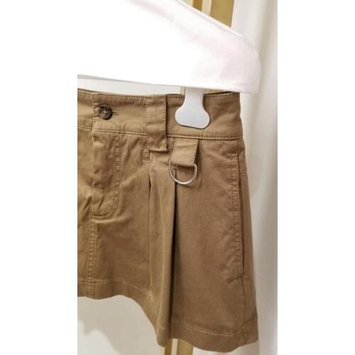 Patads Italian light luxury minority womens clothing spring and summer womens versatile casual pants shorts hot skirt pants to