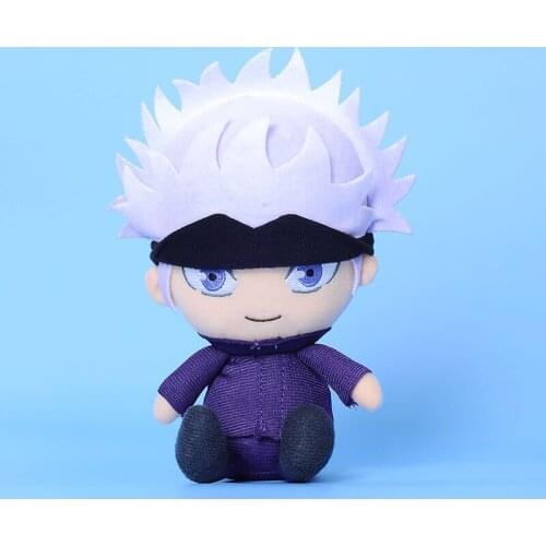 Anime Plush Jujutsu Kaisen - Uoozii - Gojo Satoru Plushie 6"/15cm Kawaii Doll Cute Stuffed Anime Figure Toy Jujutsu Plush