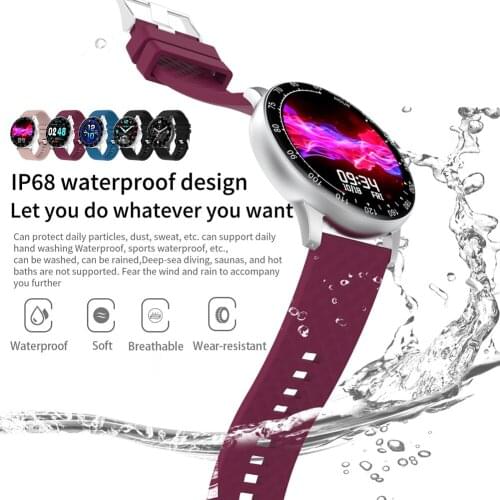 Smart Watch Multifunctional Slim Sports Bracelet Heart Rate And Blood Pressure Detection Sleep Sedentary Reminder Smartwatch