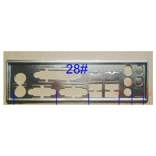 IO I/O Shield BackPlate Blende Bracket For MSI 945GCM5 MS-7267