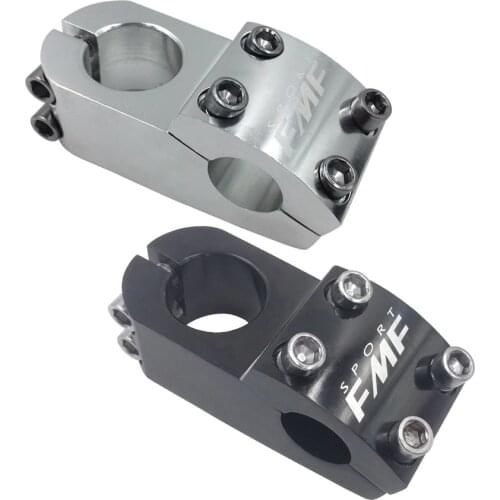 FMFXTR BMX Bicycle Stem 22.2mm Handlebar 28.6mm Fork Fixed Gear Bike Aluminum Alloy CNC Stem