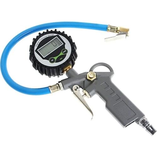 1pcs New Universal Digital Car Truck Air Tire Pressure Inflator Gauge LCD Dial Meter Vehicle Tester