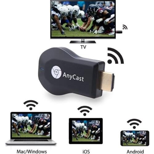 128M For Anycast M9Miracast Any Cast Wireless DLNA AirPlay Mirror TV Stick Wifi Display Dongle Receiver for IOS Android