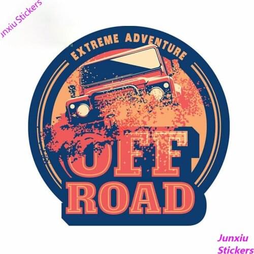 4x4 Off Road Club Funny Car Stickers Vinyl Waterproof Occlusion Scratch GTR EVO SX acing Rally Decoration Decal PVC13x12cm