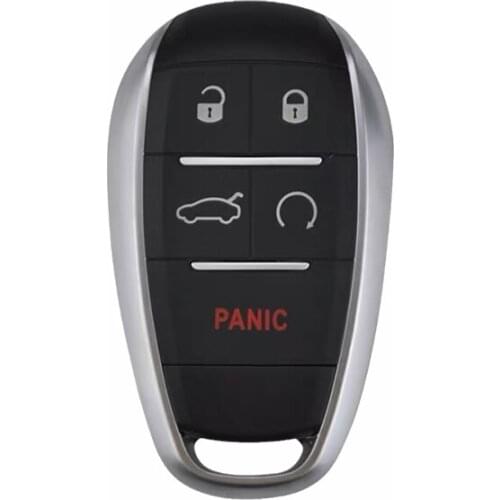 Auto Key Car Key R5ALFA434 Keyless S-m-a-r-t Key For A-l-f-a R-o-m-e-o Giulia Stelvio