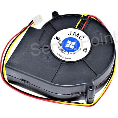 Test OK For JMC B9733-12HB 12V 0.8A 9CM 95 * 72 * 33MM 3-Wire Turbo Centrifugal Fan Blower