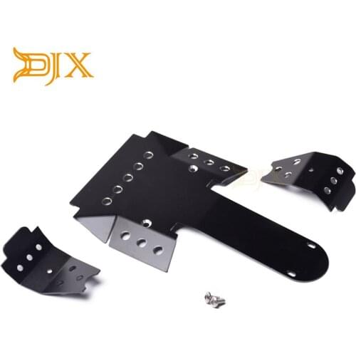 DJX Metal Alloy Chassis Armor Shaft Axle Protection For 1/10 RC Crawler Car Axial Wraith RR10 90048