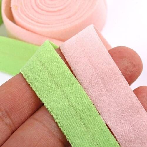 20mm Fold Over Elastic Band Rubber Ban 2cm For Underwear Pants Bra Rubber Clothes Adjustable Soft Waistband Elastic