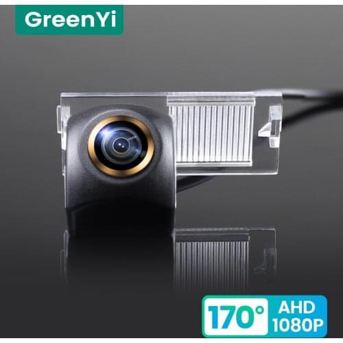 GreenYi 170° HD 1080P Car Rear View Camera for Peugeot 301 308 405 508 C4 C5 3008 307 Hatchback Citroen E-Elysee C-Quatre AHD