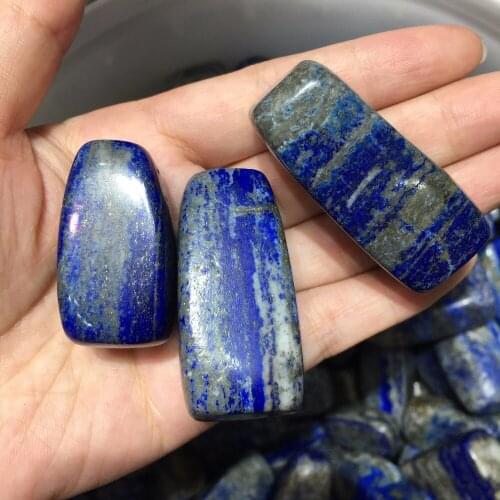 120g Beautiful natural Lapis lazuli polishing mineral crystal specimens 3pcs