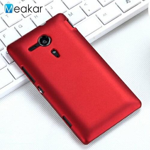 Matte Plastic Coque Cover 4.6For Sony Xperia Sp Case For Sony Xperia Sp M35H C5302 C5303 C5306 Phone Back Coque Cover Case