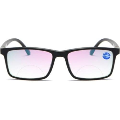 Black Full Frame Comfortable Lightweight Anti-Blu-ray Reading Glasses Men and Women Presbyopic Glasses +1.0 +1.5+2.0+2.5 To +4.0