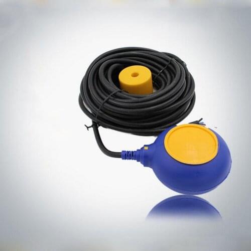 Float switch liquid level pressure switch IP68 220V 10A copper wire plastic Water Level control water pump float ball