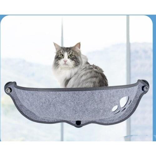 Pet Sucker-Type Hanging Bed Can Save Space and Feel Comfortable, Soft, Wear-resistant Pets Appreciate Scenery Outside the Window