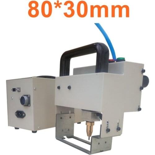 Portable pneumatic Nameplate Sign Serial Number Vin Number Plate Stainless Dot Peen Marking Machine 8030