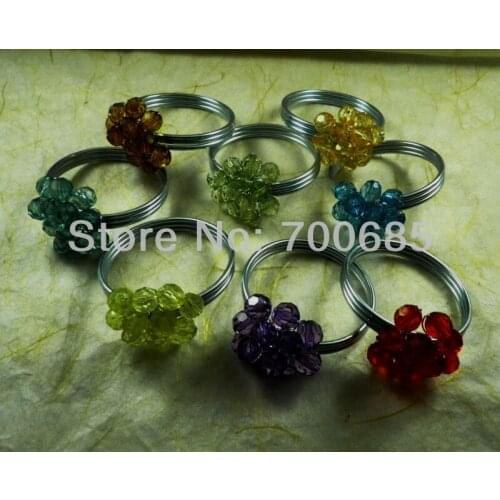 Aliexpress sold beaded wedding napkin ring