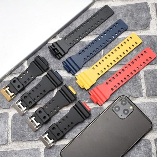 Silicone Strap for Casio G-SHOCK GA-110 120 GD-100 DW-5600 GW-M5610 Waterproof Sport Rubber Men Replacement Bracelet Watch Band