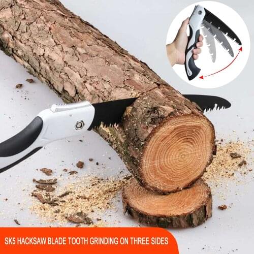 Folding Saw Set Heavy Duty Extra Long Blade Hand Saw For Wood Camping Telescopic Tree Secateur Tool Pruning Shears Logging Tools