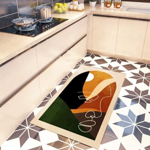 Bedroom Modern Carpet Kitchen Soft Anti Slip Floor Mat Bathroom Living Room Decoration Large Rectangular Printed Area Rugs