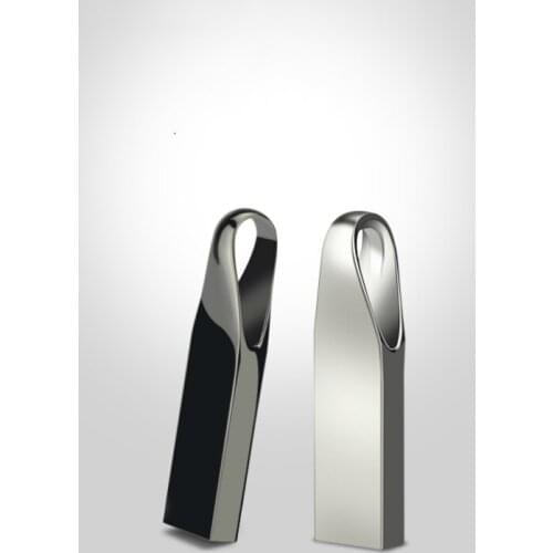 USB Flash Drive 16GB 32GB 8GB Pendrive 4GB Pen Drive 128MB Waterproof Metal U Disk USB Flash Memory Stick (Over 10pcs Free Logo)