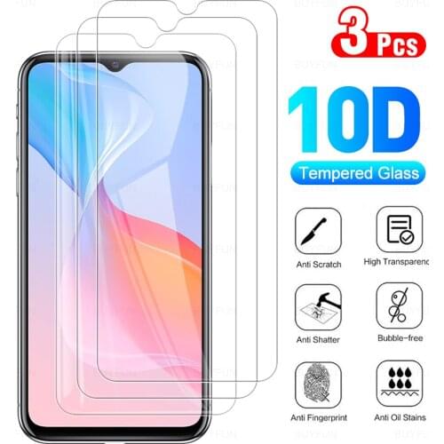 3Pcs Full Cover Protective Tempered Glass Film For VIVO Y21 Phone Screen Protector Glasses For VI VO VIVOY21 Y 21 21Y 6.51 inch