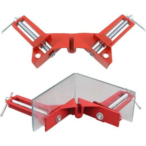 1pcs 90 Degree Right Angle Clamp DIY Corner Clamps Quick Fixed Fishtank Glass Wood Picture Frame Woodwork Right Angle