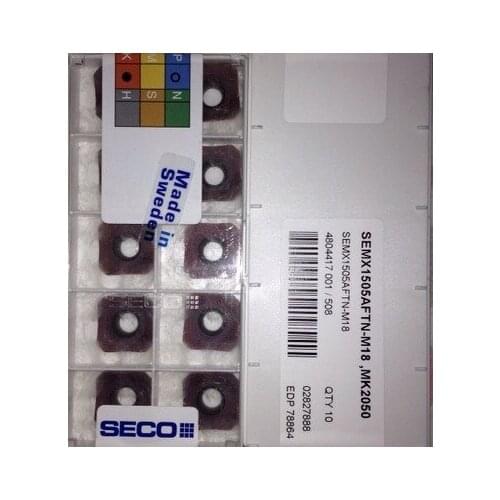 10PCS TOOLS CARBIDE INSERT SEMX1505AFTN-M 18 MK2050