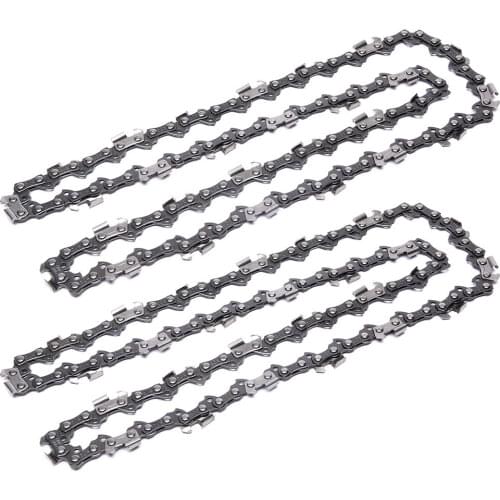 16 Inch 3/8" Chainsaw Chain Bar Pitch Blade Wood Cutting 57/56/55 Drive Links Replacement Parts Chainsaw Spares for Electric Saw