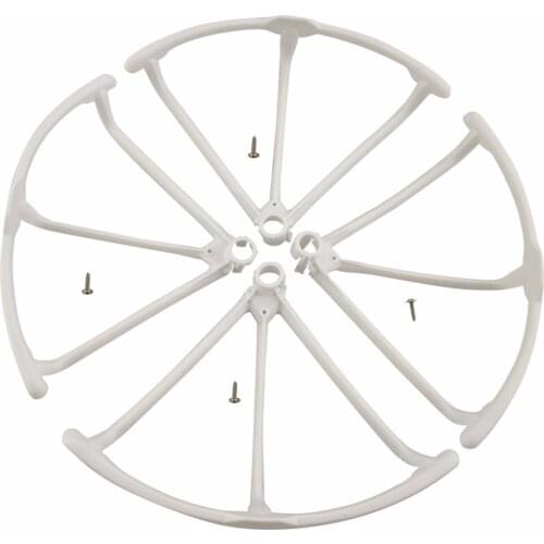 4PCS propeller protective ring for Hubsan X4 H502S H502E H502T H507A H216A RC helicopter-white