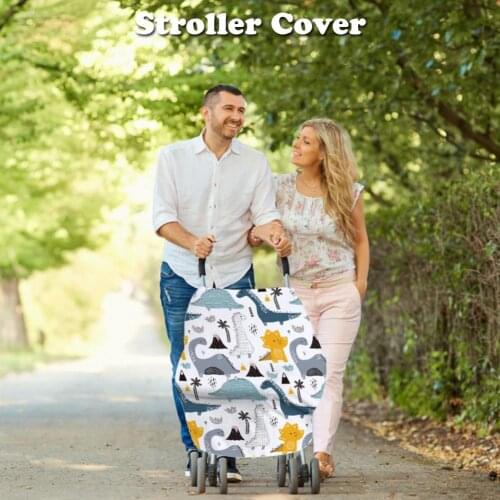 Baby Stroller Accessories Baby Shopping Cart Cover Car Seat Cover Sunshade Safety Basket Cart Cradle Cap Visor
