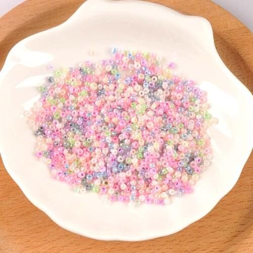 2/3mm Mixed Color Czech Glass Seed Spacer Beads For Jewelry Making DIY Pick 16 Colors BL003-2X